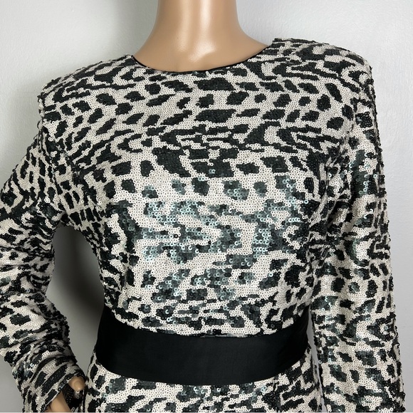 NEW ROTATE REVOLVE SEQUIN MINI DRESS - Picture 3 of 10